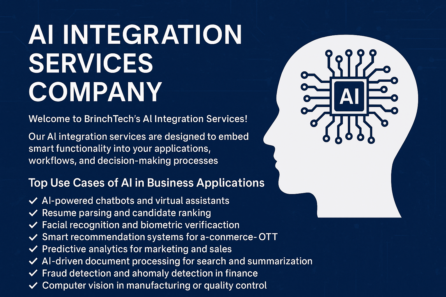 AI integration services company in india